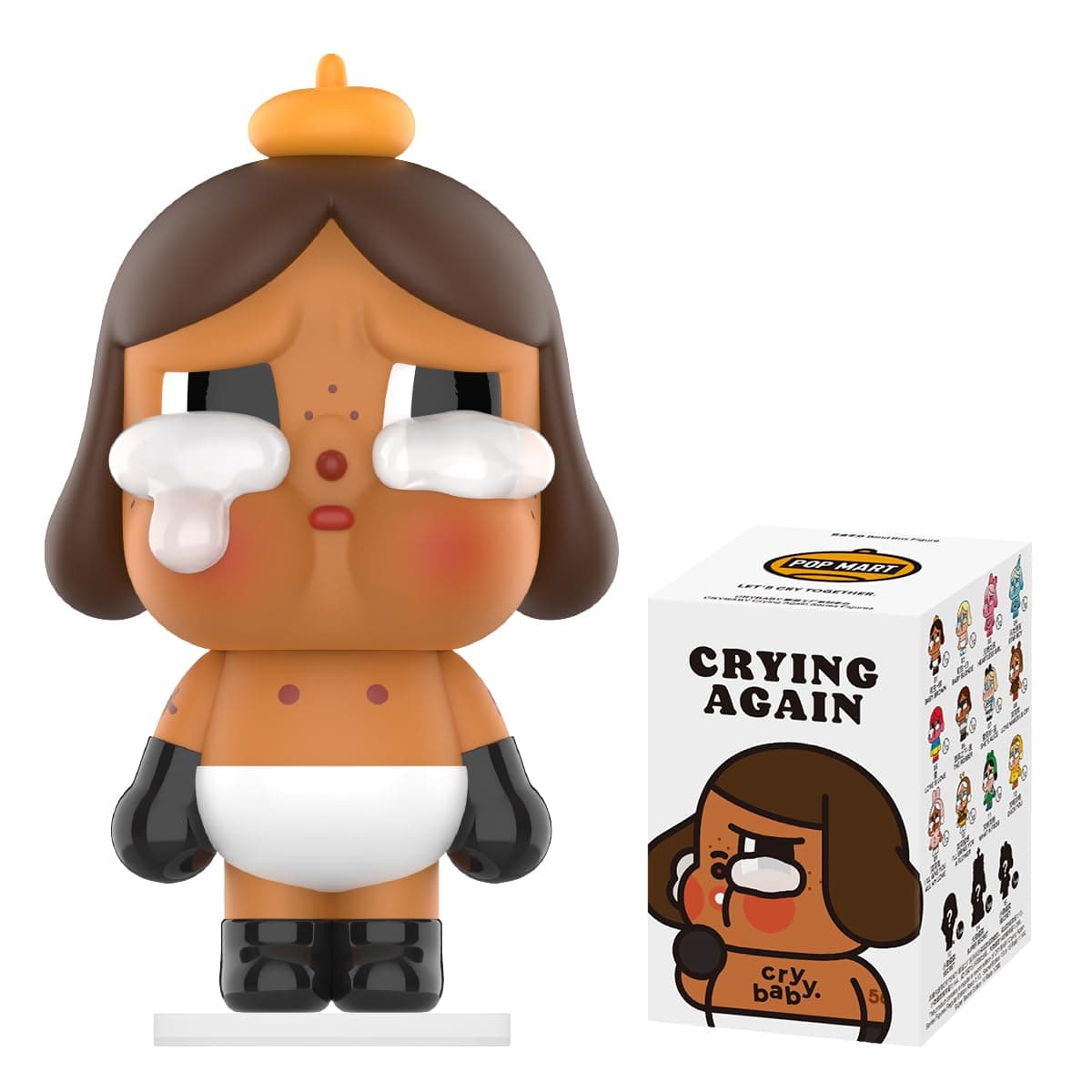Crybaby Crying Again Series Figure - Random Pop Action Figure Collectible - Art Toy Collectors Gift