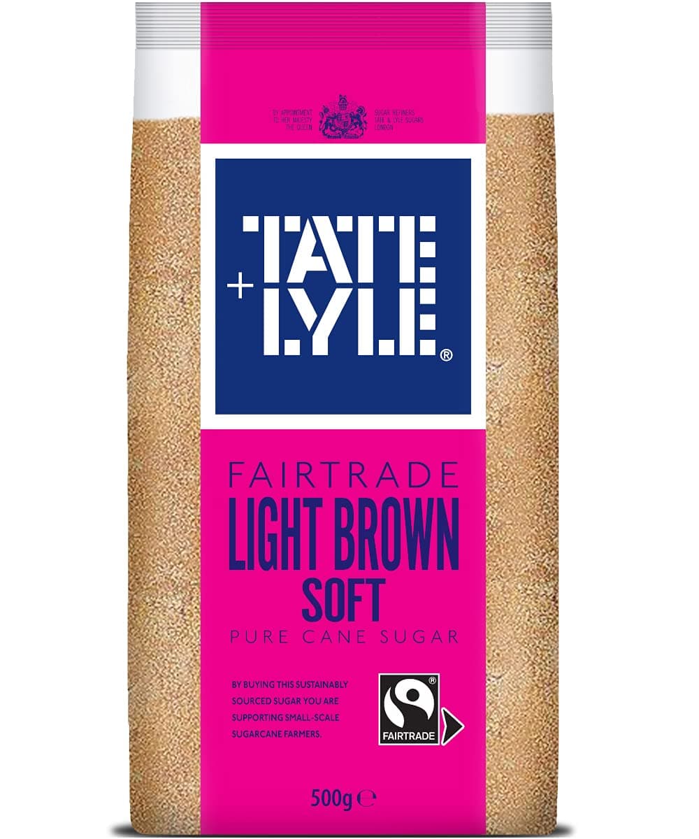 Tate and Lyle Light Soft Brown Cane Sugar (500g)