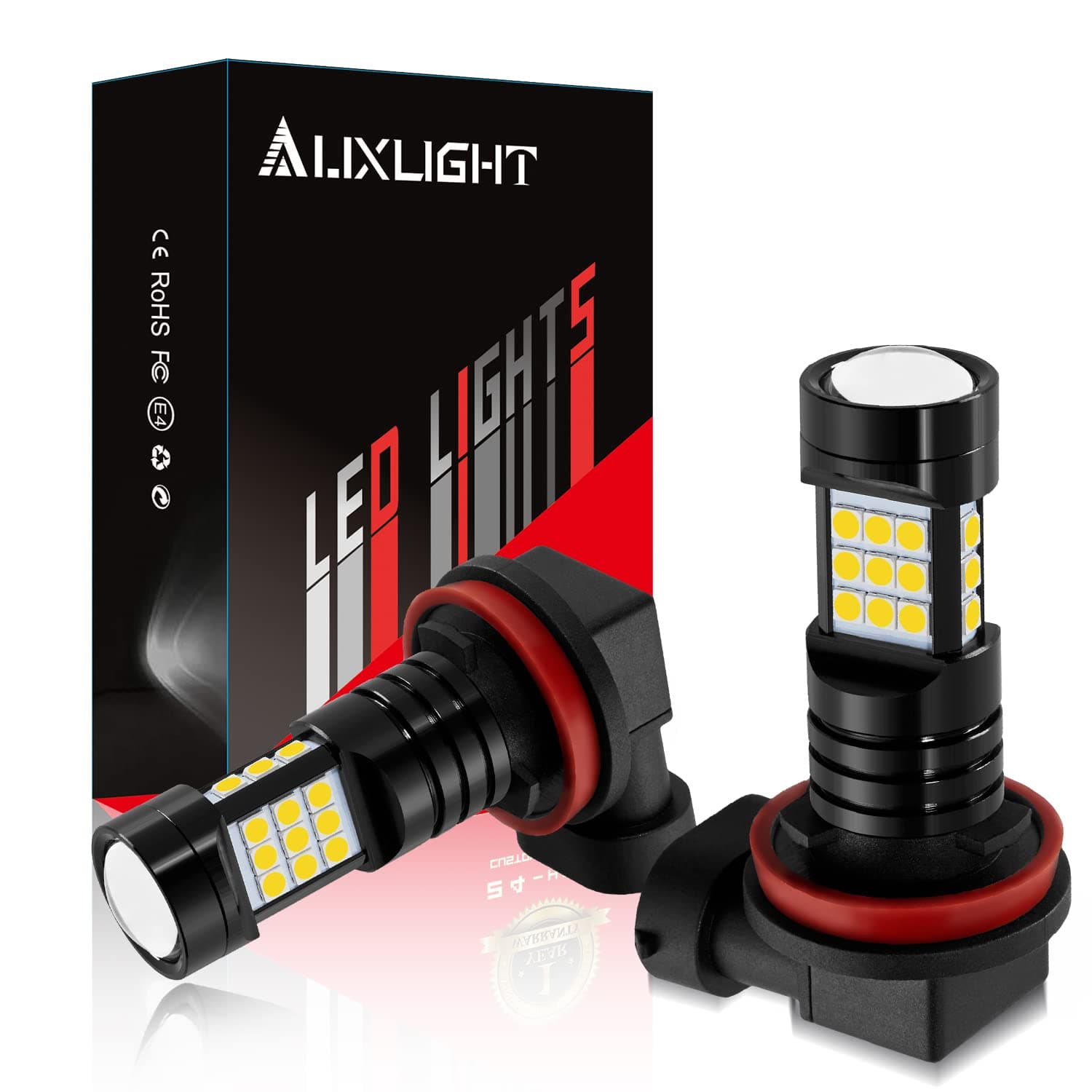 H11 LED Fog Light Golden Yellow