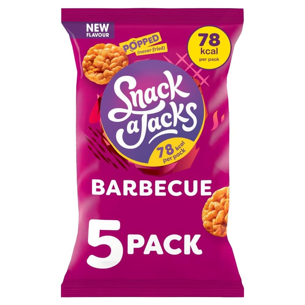 Snack-a-Jacks BBQ Crispies 5x19G