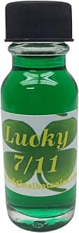 Original Pro​​du​​cts​​ Lucky 7/11 Oil for Good Luck in Gambling, Witchcraft Magical Spiritual Healing Anointing Oils for Spells and Candles Prayer Ritual Cleansing Protection Voodoo Hoodoo