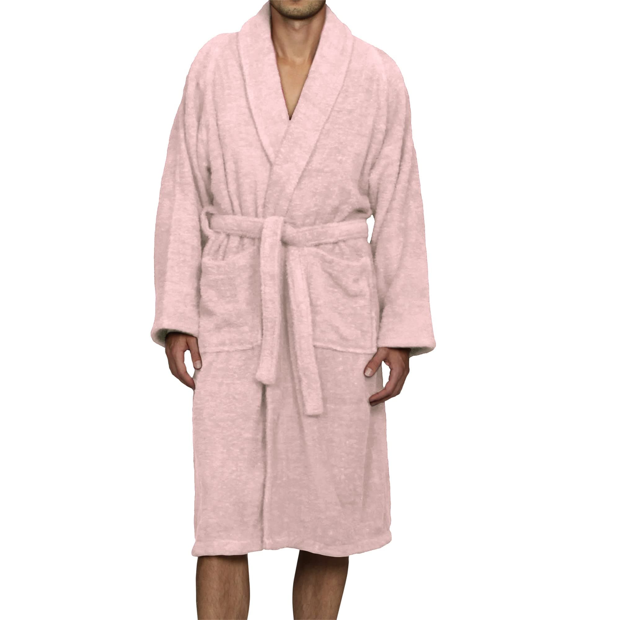 Cotton Unisex Terry Robe, Soft And Absorbent Robes For Men And Women, Bathroom Accessories