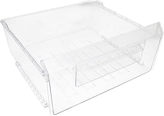 sparefixd Suitable for Candy Fridge Freezer Top or Middle Drawer Frozen Food Container (Check fits List Below Before Ordering)