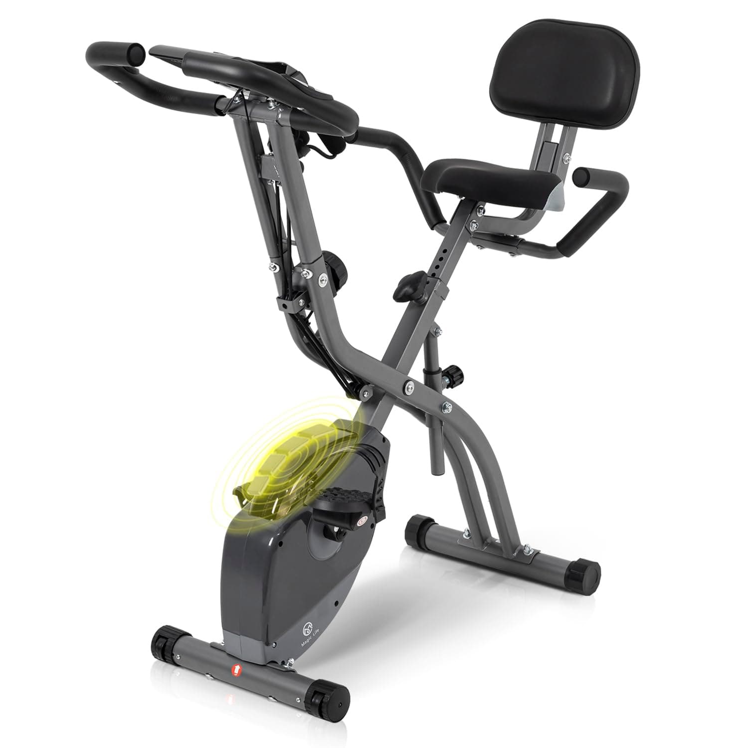 Magic Life Folding Exercise Bike with 16-Level Magnetic Resistance