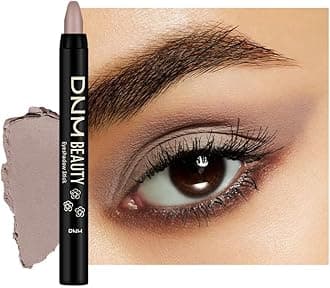 evpct Light Taupe Matte Cream Eye Shadow Sticks Brightener Pencils for Women, Taupe Silky Eyeshadow Applicator Stick Pen Waterproof, Blendable Crease-Proof Stick Eyeshadow Matte Eye Makeup 80