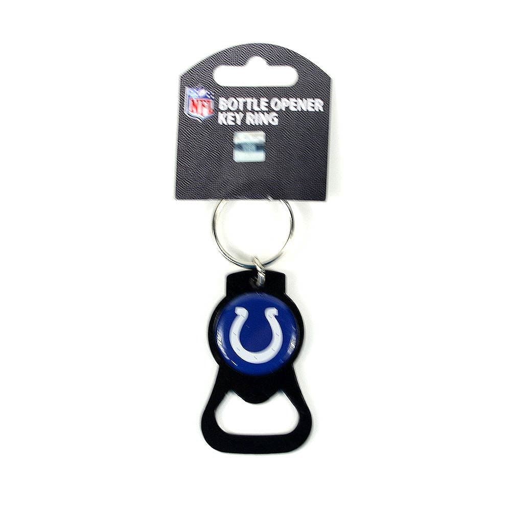 Indianapolis Colts Black Keyring & Bottle-opener