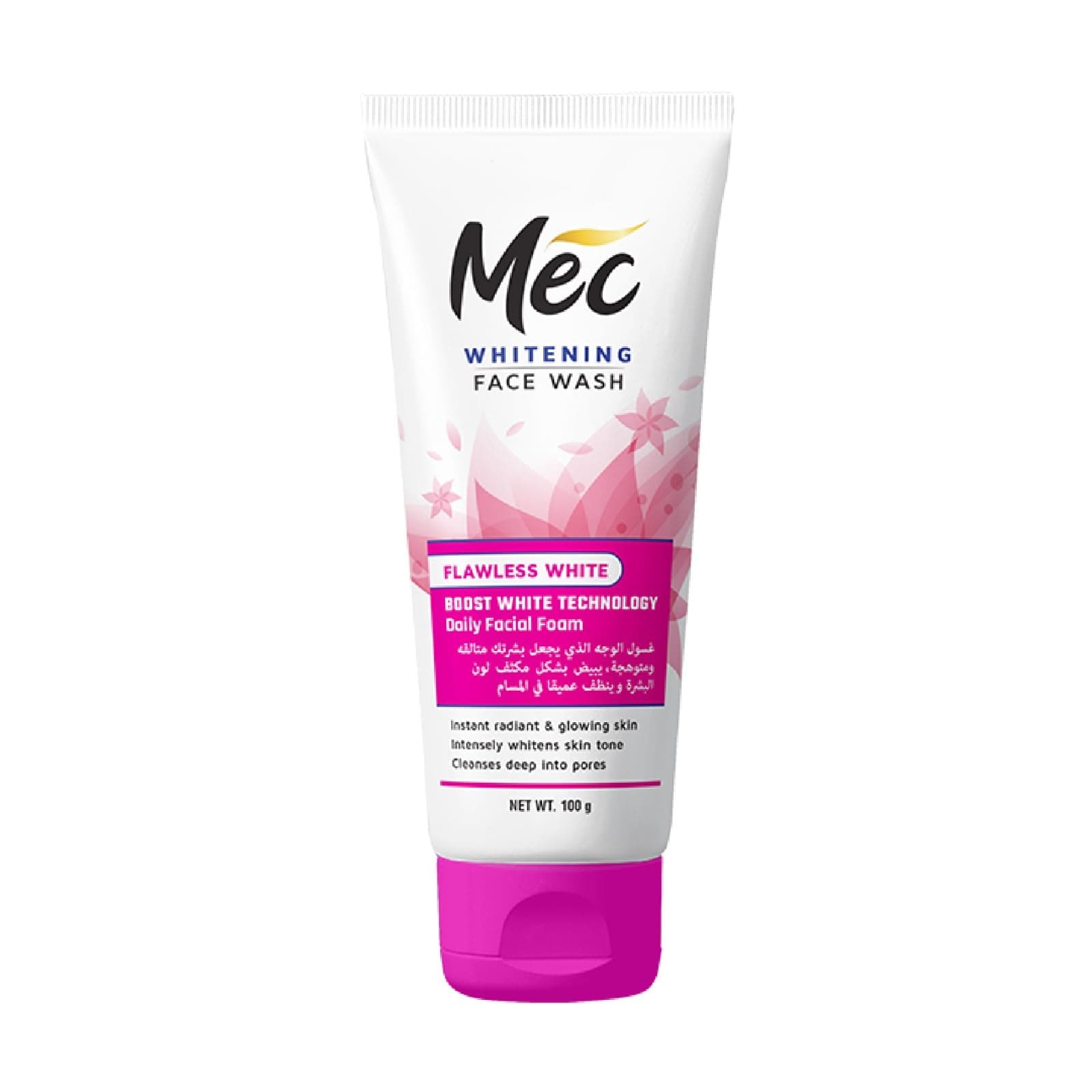 Mec Flawless White Face Wash 100gm