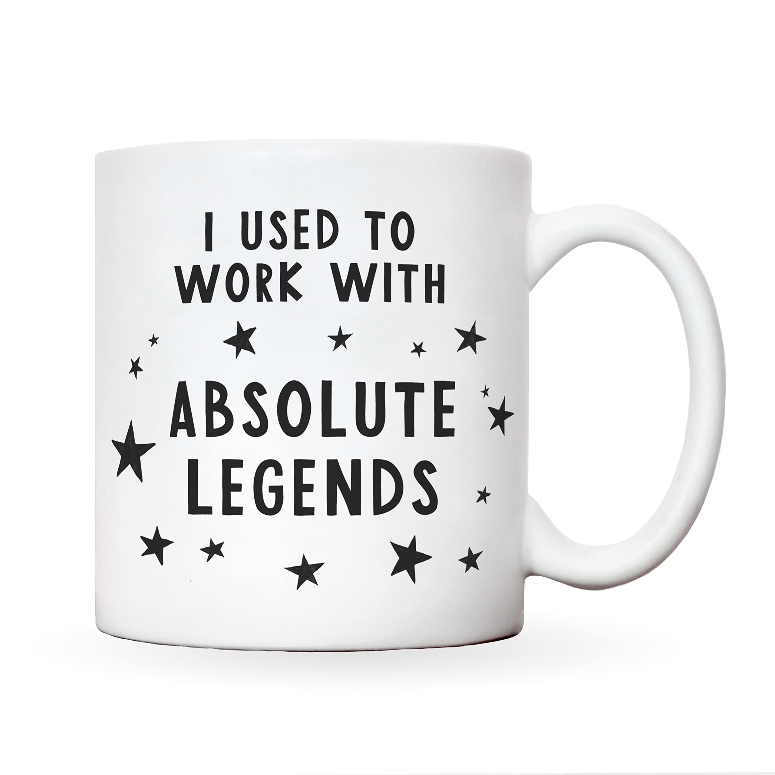 Manta Makes I Used to Work With Absolute Legends Mug | Funny Leaving Gift for Colleagues