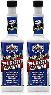 Lucas Oil 10512 Deep Clean Fuel System Cleaner - 16 Ounce (Pack of 2)