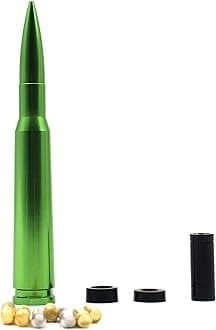 5.5 inch 50 Cal Bullet Car Truck Antenna Mast Vehicle Short Radio Antenna Replacement for Ford F Series F150 Raptor Super Duty Ranger Explorer Dodge RAM Classic Pickup Trucks