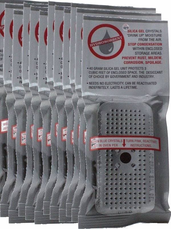40 Gram Silica Gel Desiccant, Hydrosorbent