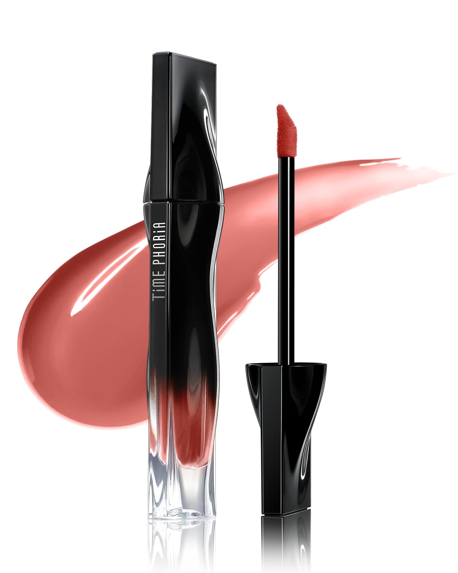 Stellar Dust Lip Stain 01 Calyptra, Transfer-Proof & Smudge-Proof Lip Gloss, Nude Brown Tinted Glossy Finish, High-Pigment Vibrant Color, Hydrating Lightweight Long-Lasting Lip Makeup