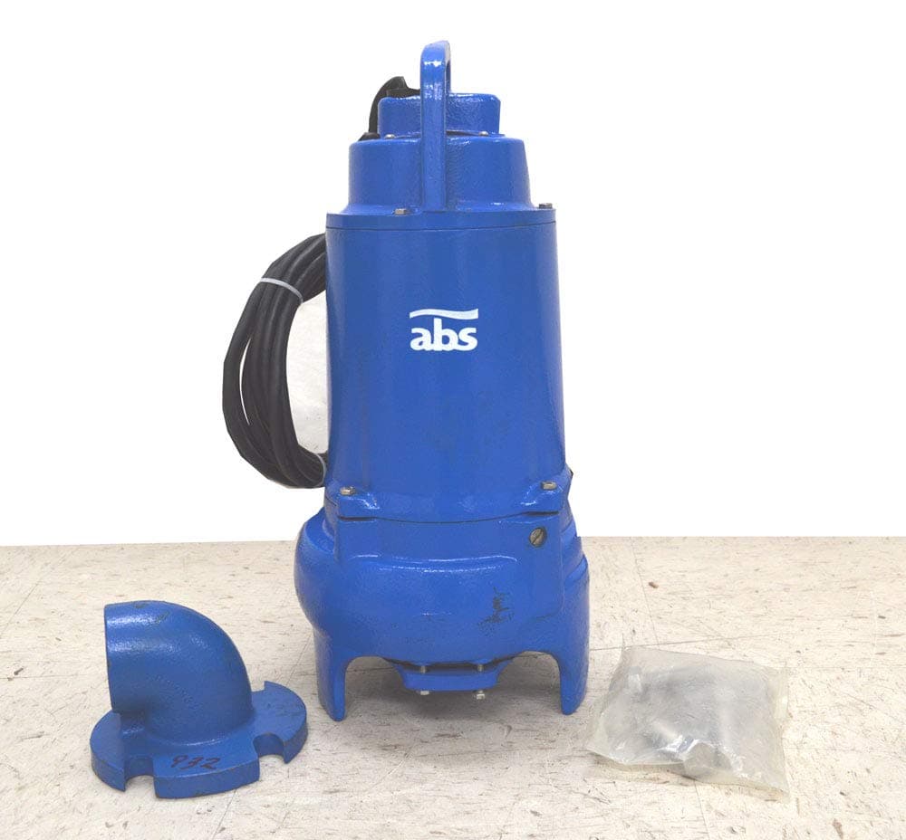 Submersible Pump Type ABS Scavenger EJ 10W-2, 208/230 volt, 1 hp, 1 phase, 60 hz, 2" Horizontal Flange Discharge