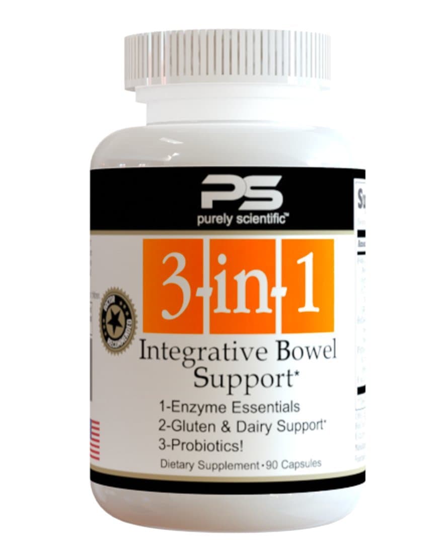 Integrative Bowel Support - IBS Digestive Enzymes with Probiotics - 90 Capsules