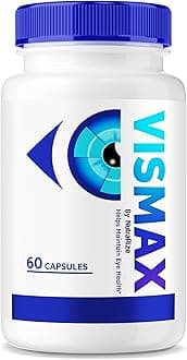 NutraRize VisMax Pills - Official Formula to Revive Eye Health, VisiMax Eye Vitamins, All Natural Herbal Supplement to Improve and Protect Eyesight, Vis Max Vision Support Reviews (60 Capsules)