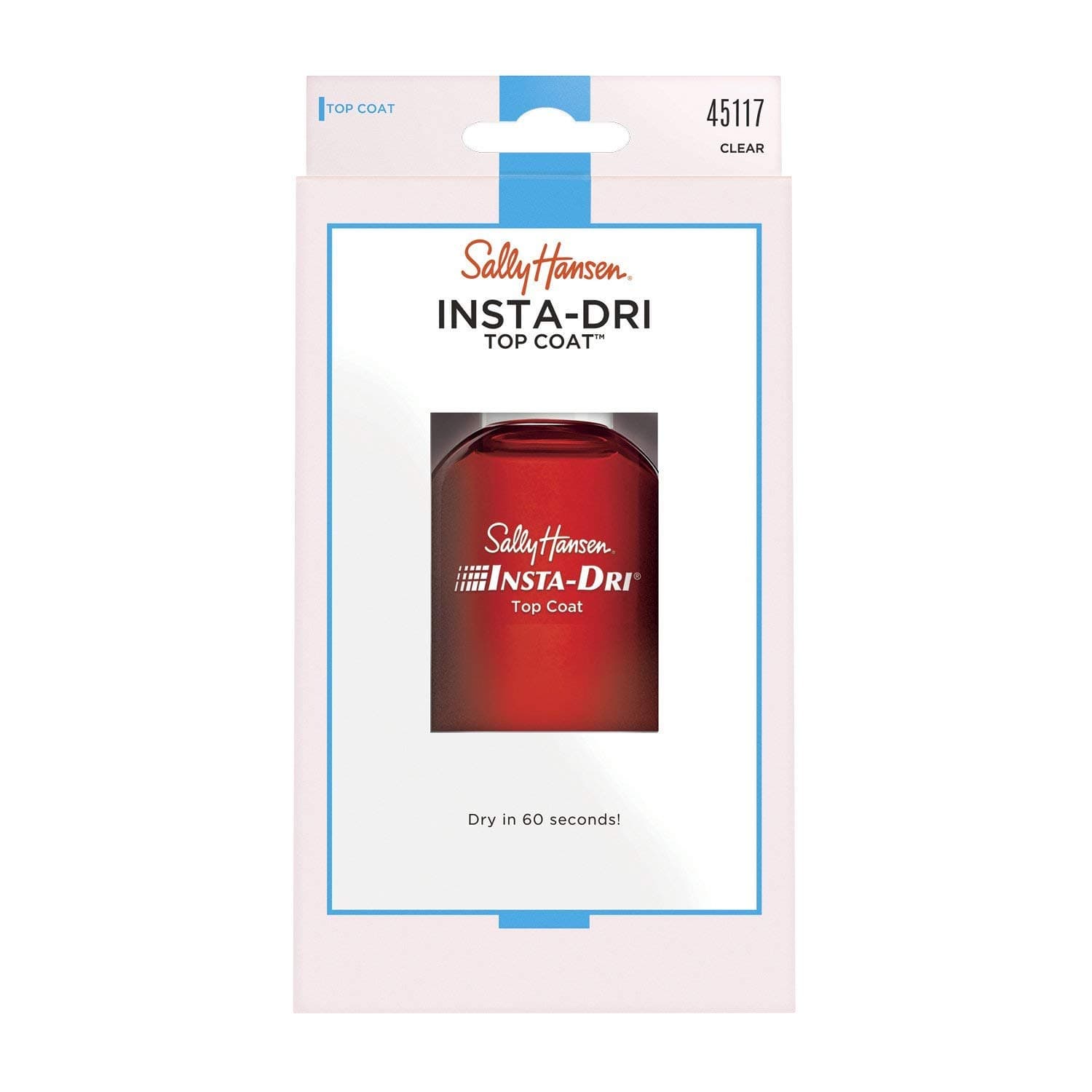 Sally Hansen Insta-Dri Anti-Chip, Top Coat [2755], 0.45 oz (Pack of 12)
