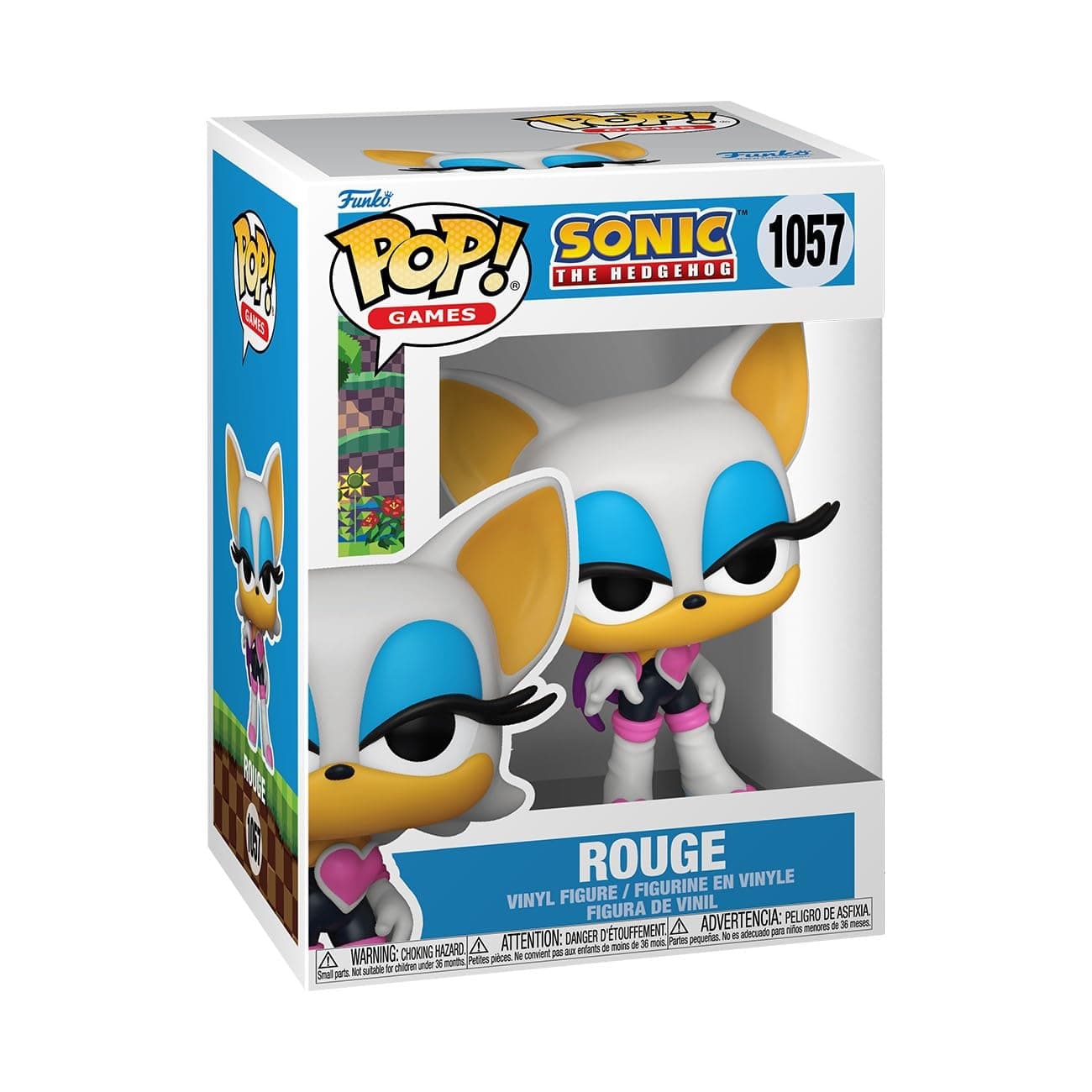 POP! Games: Sonic - Rogue The Bat - Rouge - Sonic The Hedgehog - Vinyl Collectible Figure - Gift Idea - Official Merchandise - Toy for Children and Adults - Video Games Fans