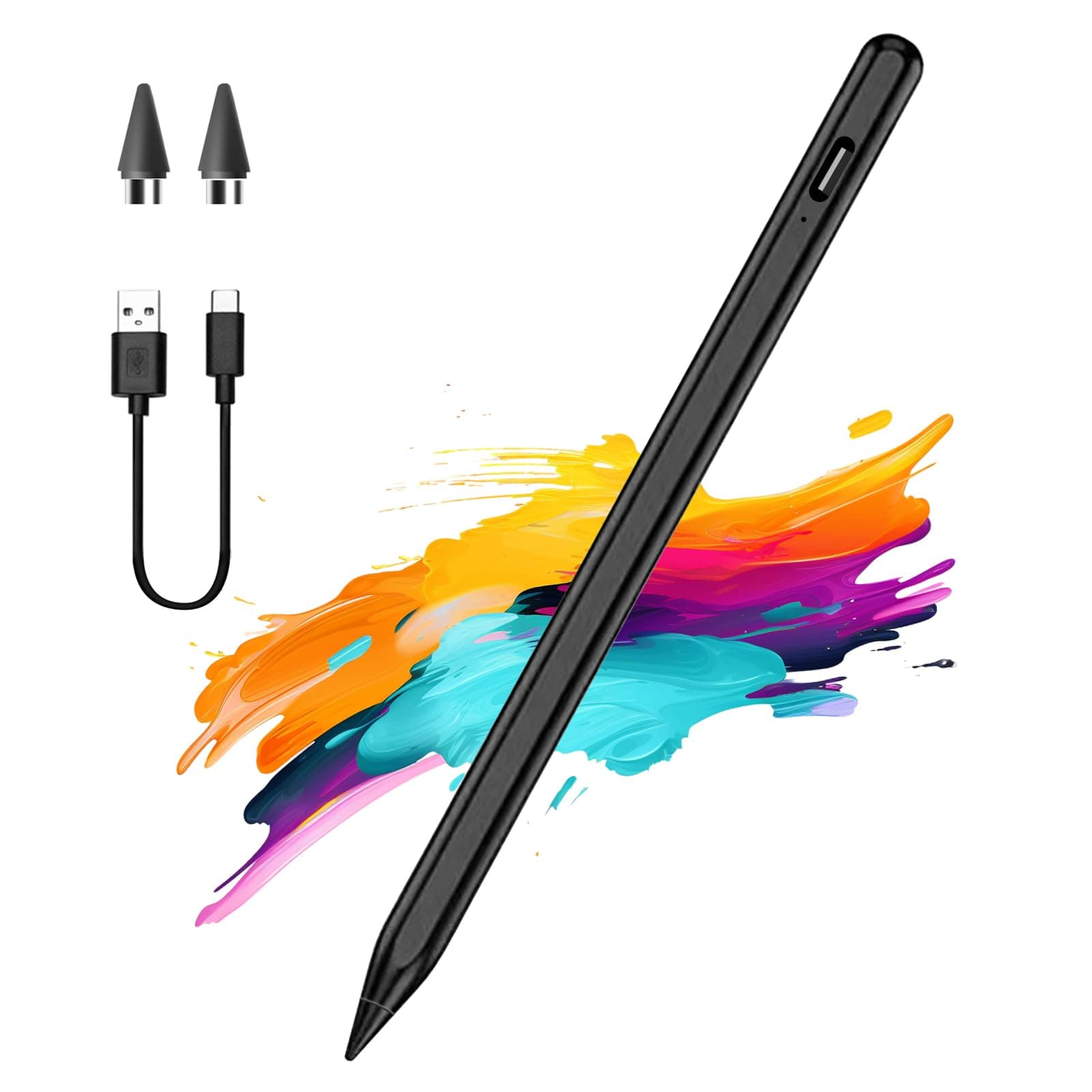 EFAITHFIX Stylus Pen for iPad Universal Touch Screens Pencil Compatible with iPhone/iPad pro/Mini/Air/Android/Microsoft/Surface All Touch Screen, Writing Drawing (Stylus Pen for Universal Screen)