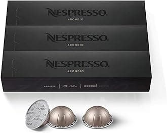 Nespresso Capsules Vertuo, Arondio Gran Lungo Americano, Medium Roast Coffee, 30 Count Coffee Pods, Brews 5.0oz.