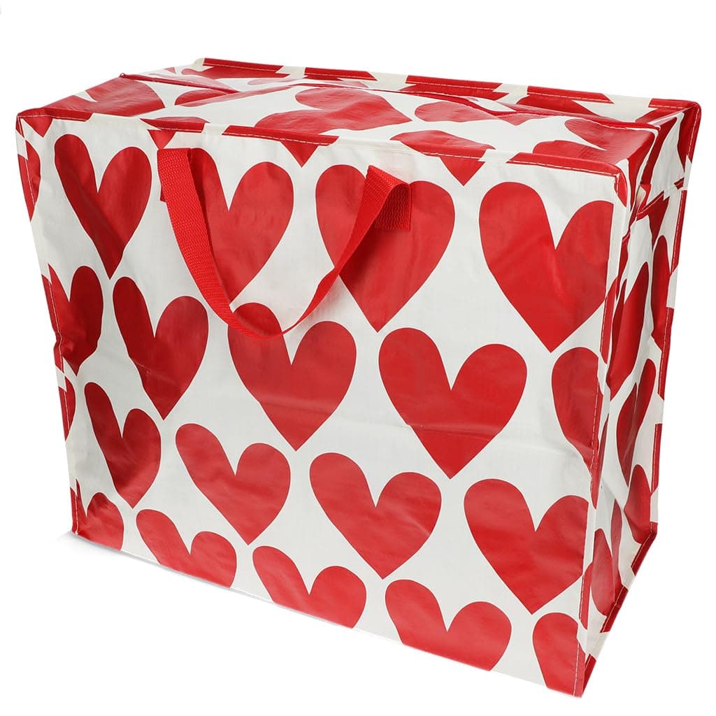 Rex London Jumbo Storage Bag - Hearts