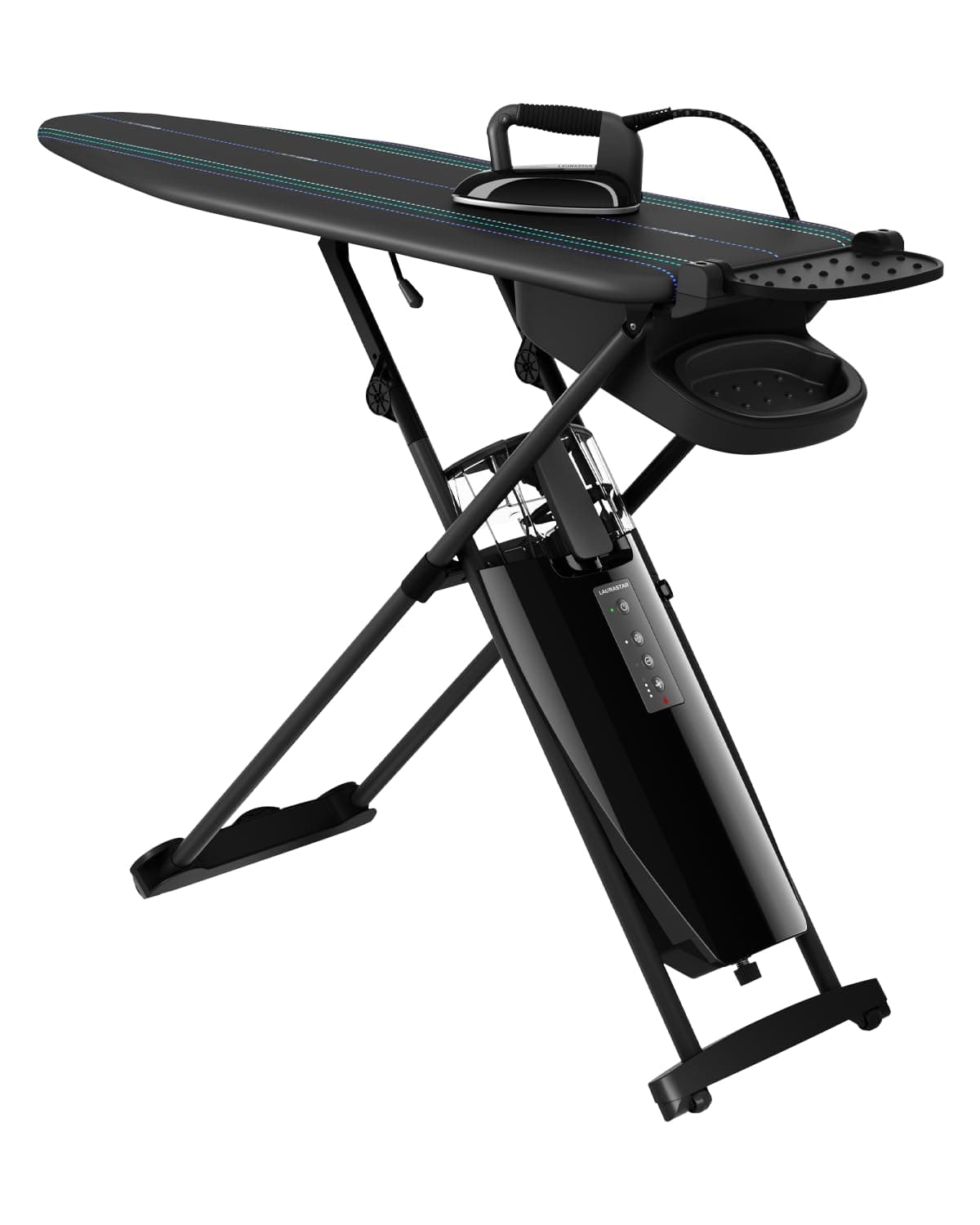 Laurastar Smart U (GCC Version with Brand Warranty), Ironing System, Hygienic Steam Kills Bacteria and Dust Mites, Active Board, 3D Active Soleplate, Pulse Steam, Removable Water Tank