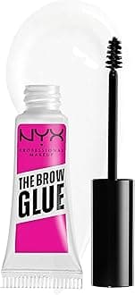 Brow Gel, The Brow Glue, Eye Brow Gel, Vegan Formula, Instant Brow Styler for Laminated Brow Look with 24 Hour Extreme Hold, Non-Sticky and Transparent, Clear