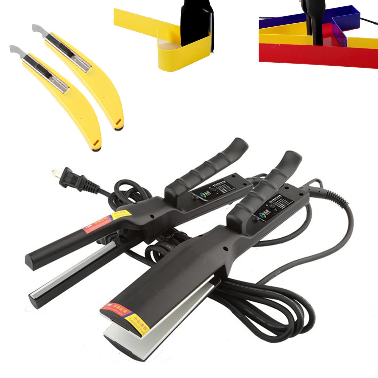 Heating Kit - 60W Acrylic Arc Bender Heater and 39W Angle Bending Machine,Bending Thickness:1.5mm - 5mm,with 2 Cutting Tools