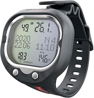 SEAC Screen, Scuba Wrist Dive Computer for 1 or 2 mixes and Freediving mode