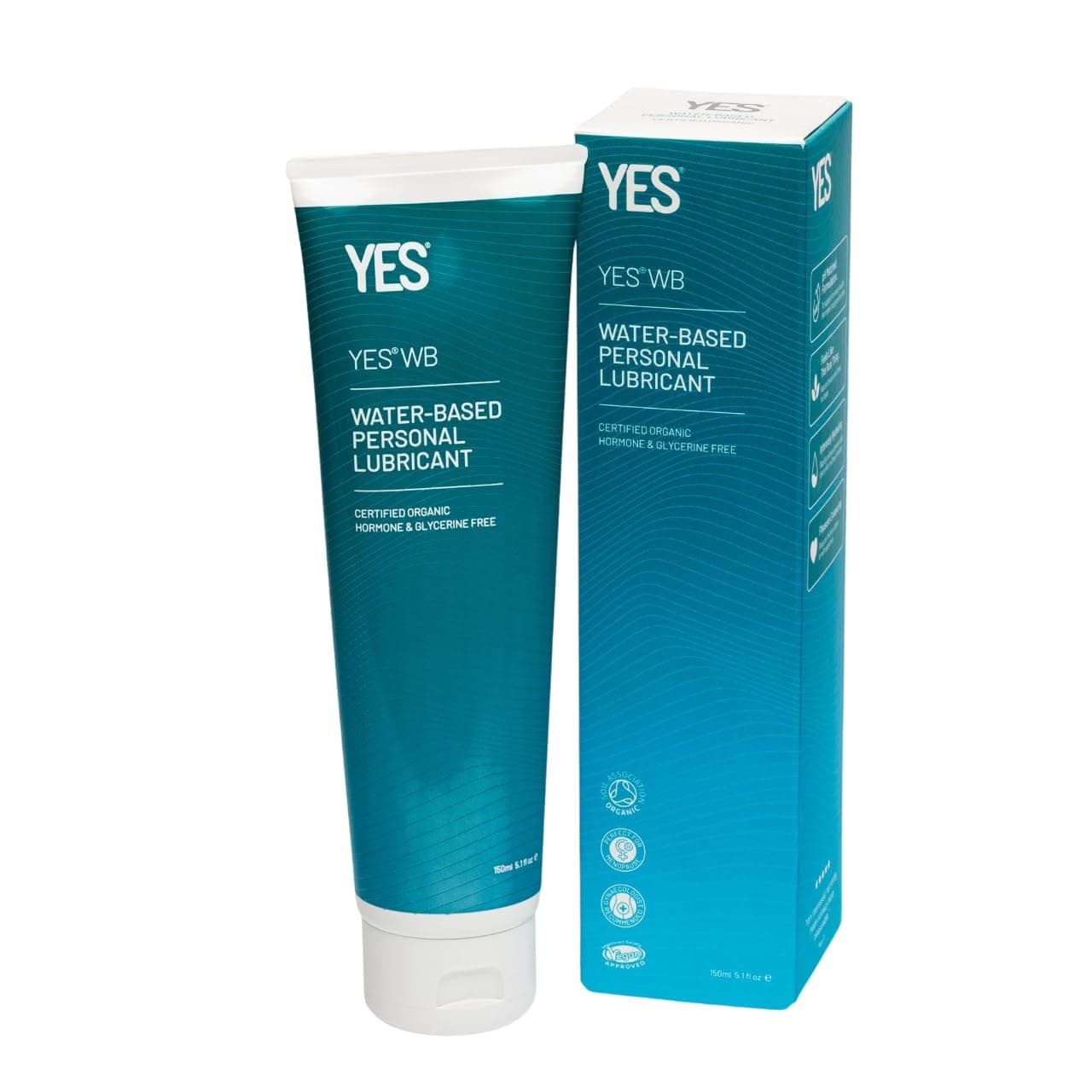 YES - WB organic Water Based Natural Personal Lubricant,150ml