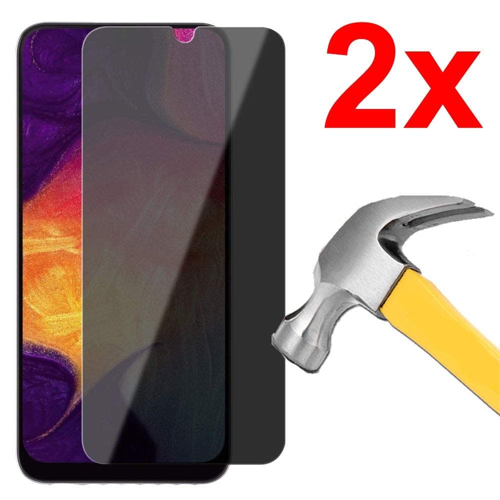 [2-Pack] Privacy Anti-Spy Tempered Glass Screen Protector for Samsung Galaxy A70