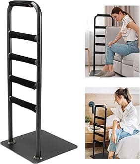 Couch Stand Assist, Heavy Duty Stand Assist Aid for Elderly Adults Safety, Standing Aids & Supports with Non-Slip Covers, Adjustable Heights Sit to Stand Lift