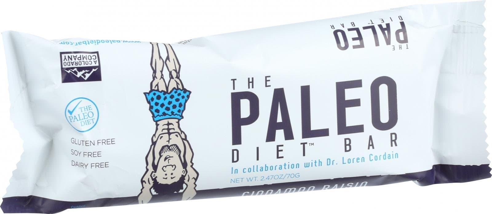 The Paleo Diet Bar Cinnamon Raisin - 2.47 oz