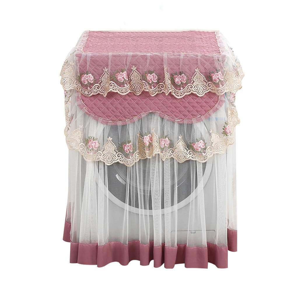 Washing Machine Cover,Washer/Dryer Cover,Multi-Purpose Lace Machine Top Cover,Roller Washing Machine Waterproof Anti Dust Proof Cover Washer Protection Furniture Cover