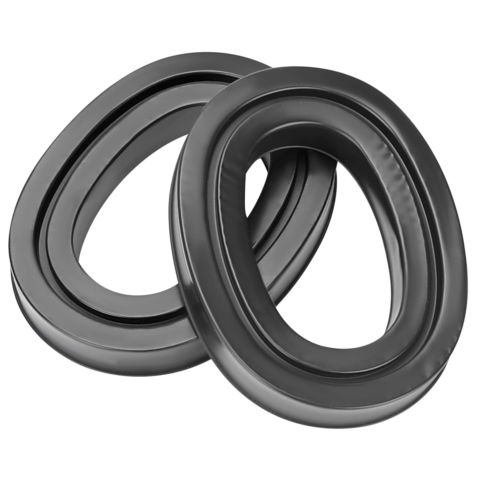 BJKing Gel Ear Pads for 3M WorkTunes Connect Hearing Protector, High Density Noise Reduction Replacement Gel Cups for Peltor Sport Tactical 300/500