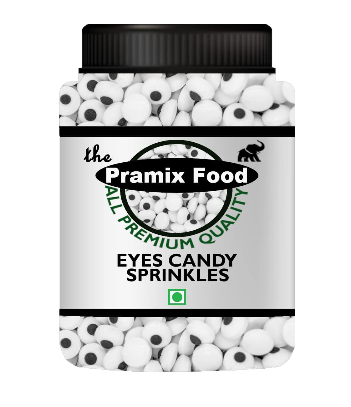 Pramix Premium Eyes Candy, Sprinkle Eye Candy| Perfect Edible Baking Decorations For faces on Cake Pops, Cookies, Cupcakes, 100g
