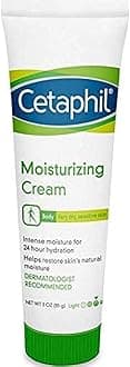 Cetaphil Moisturizing Cream for Dry/Sensitive Skin, 3 Ounce (Pack of 2)