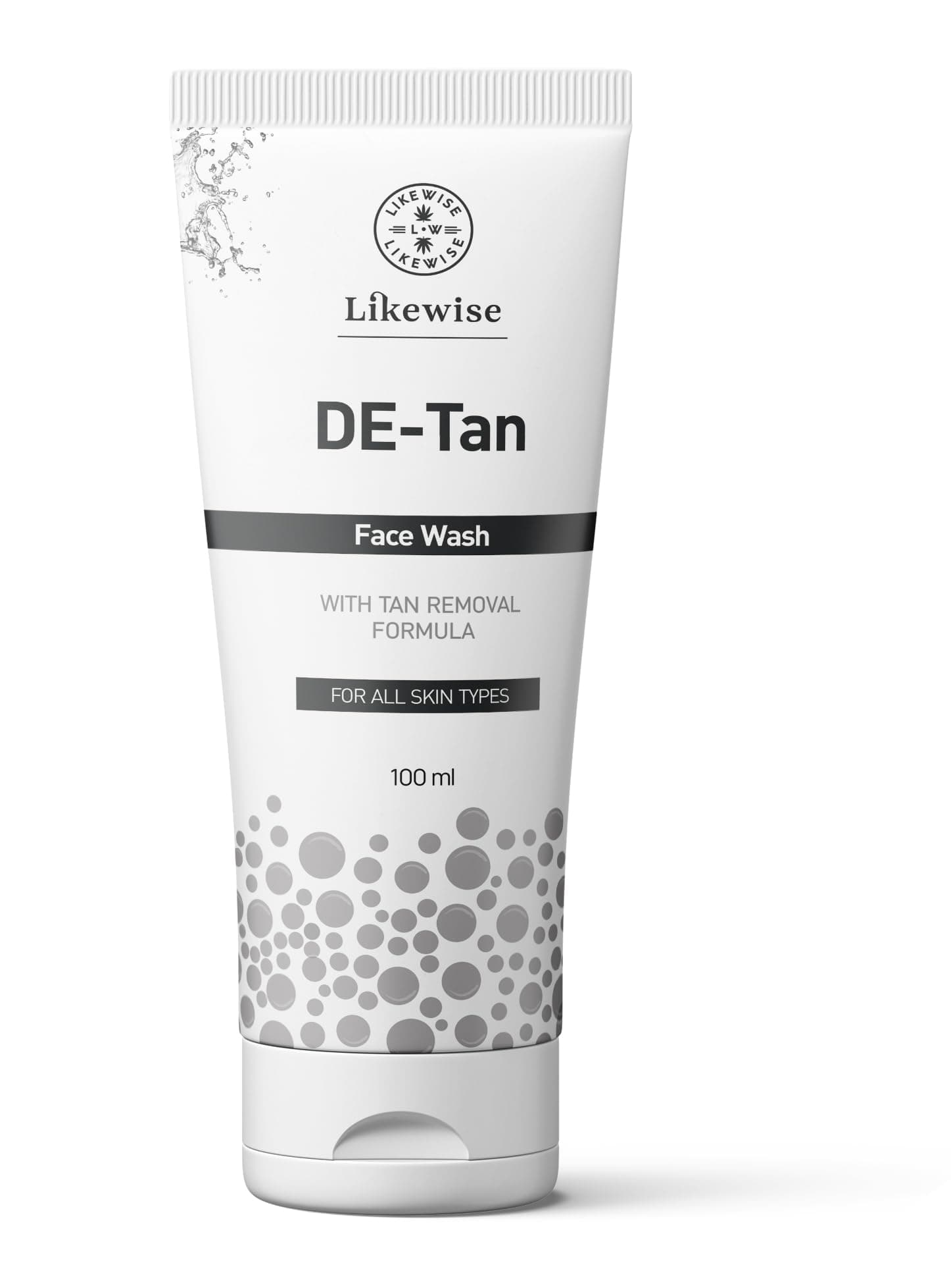 DE-Tan Face Wash With Tan Removal Formula For Glowing Skin | Face Wash For Dry, Oily, Acne Prone & Combination Skin | Face Wash For Men & Women | 100ml