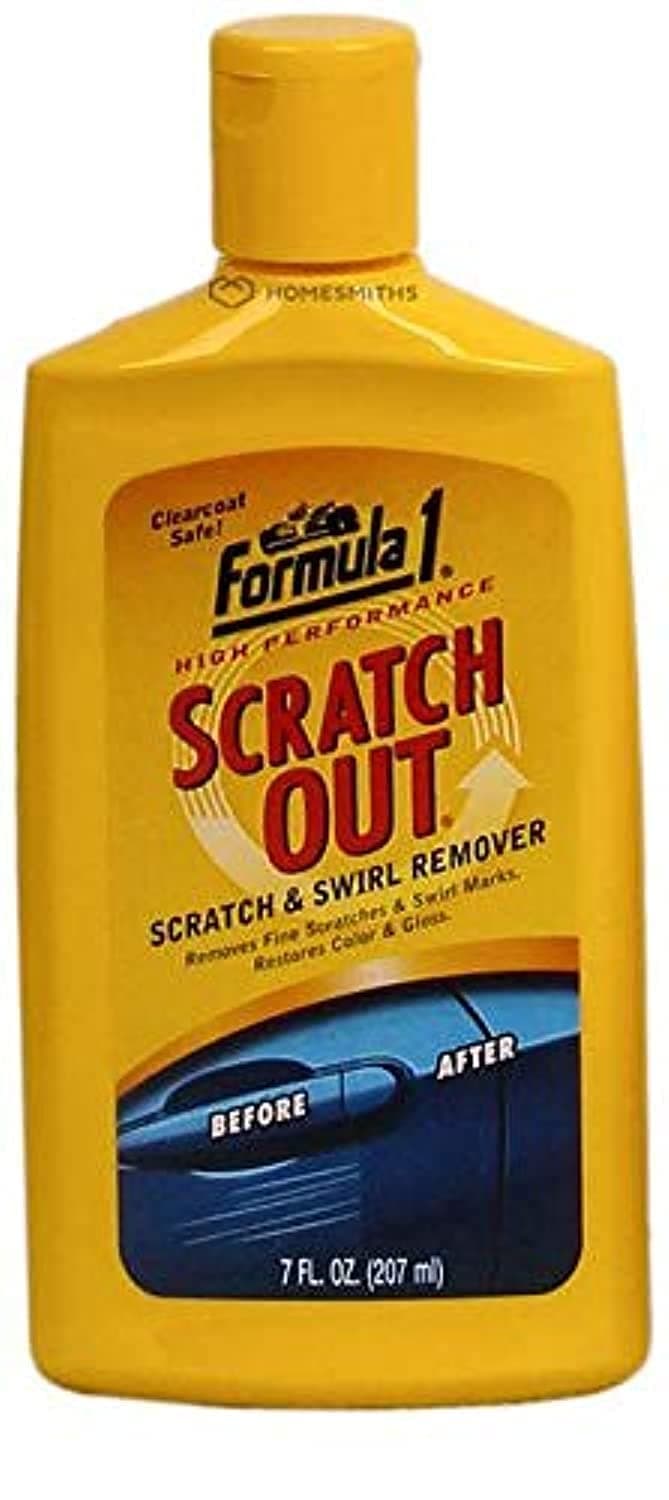 Scratch Out - Scratch Remover for All Auto Paint Finishes Liquid Wax 207ml
