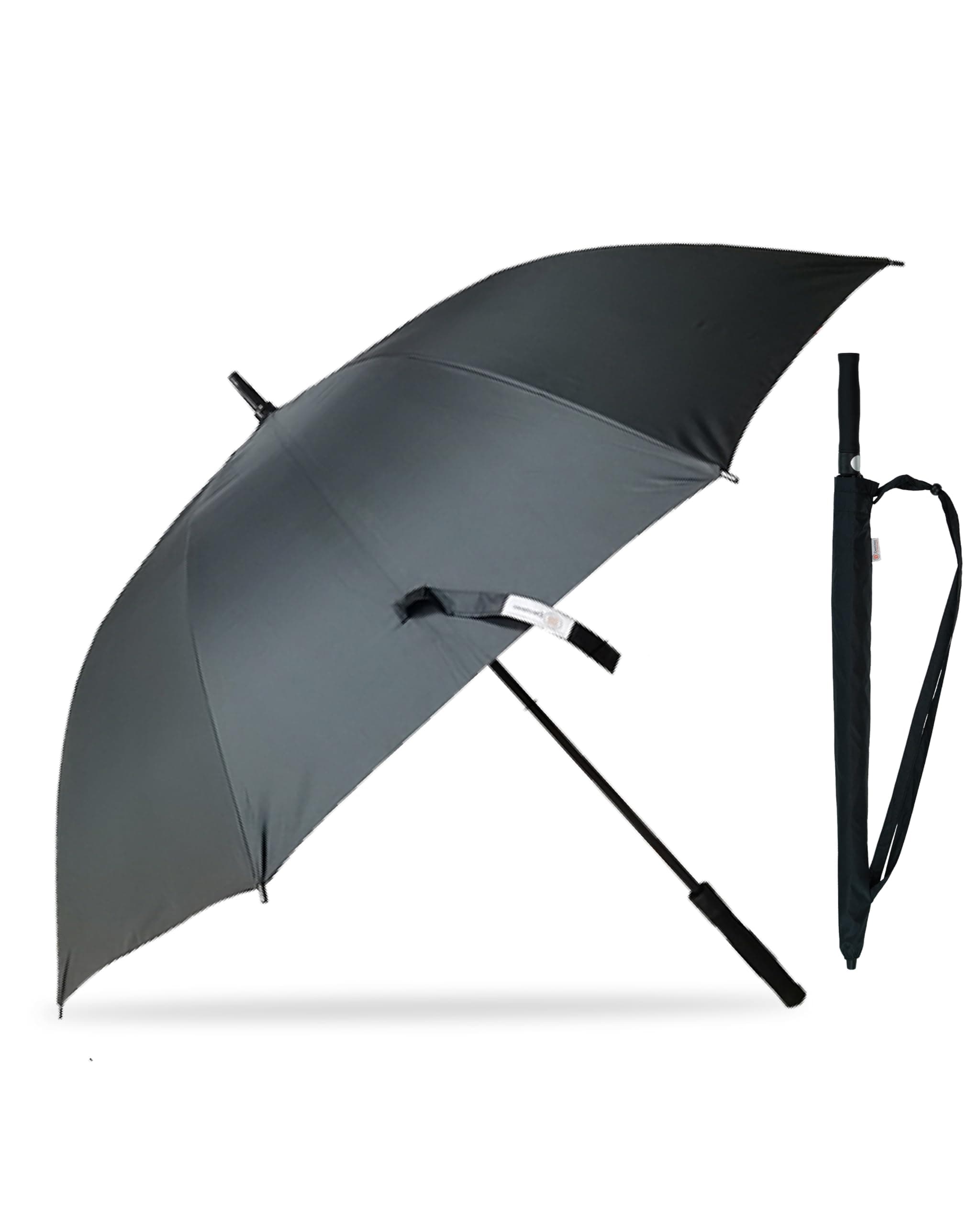 Auto Open 54 inch Big Umbrella for Rain with UV protection (Black_DGU)