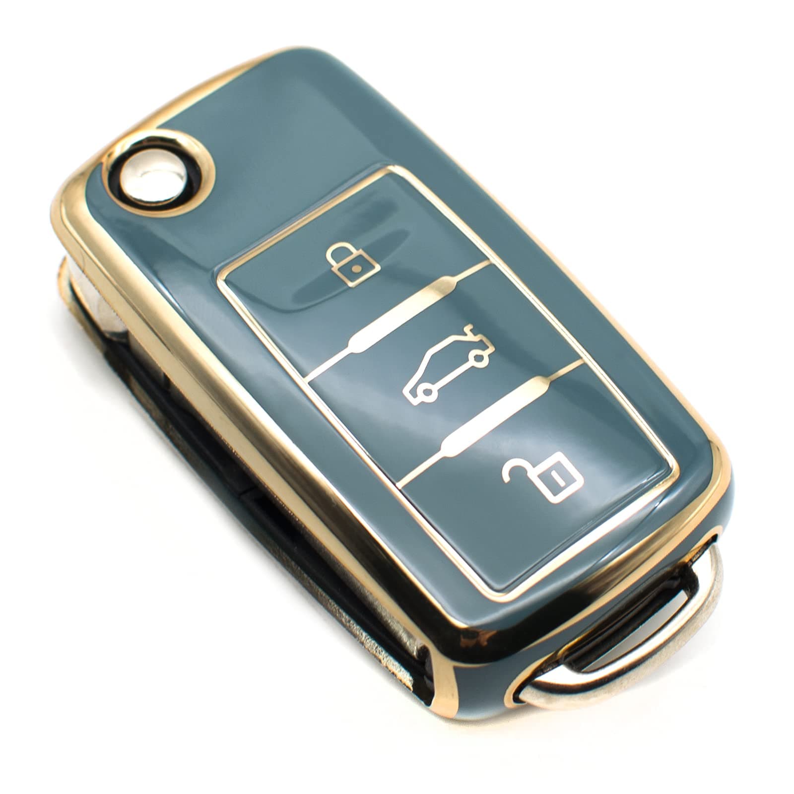 Flip 3 Buttons Fob Case