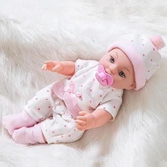 Reborn Baby Dolls Toddler - Realistic Newborn Baby Dolls 13 inch Doll Weighted Lifelike with Soft Silicone Body & Doll Clothes & Accessories Gift Set for Girls Kids