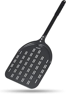 Perforated Pizza Peel,VIKCOLEE Rectangular Pizza Turning Peel