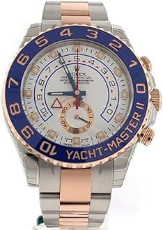 Rolex Yacht-Master Ii 44mm Rose Gold and Steel Watch 116681