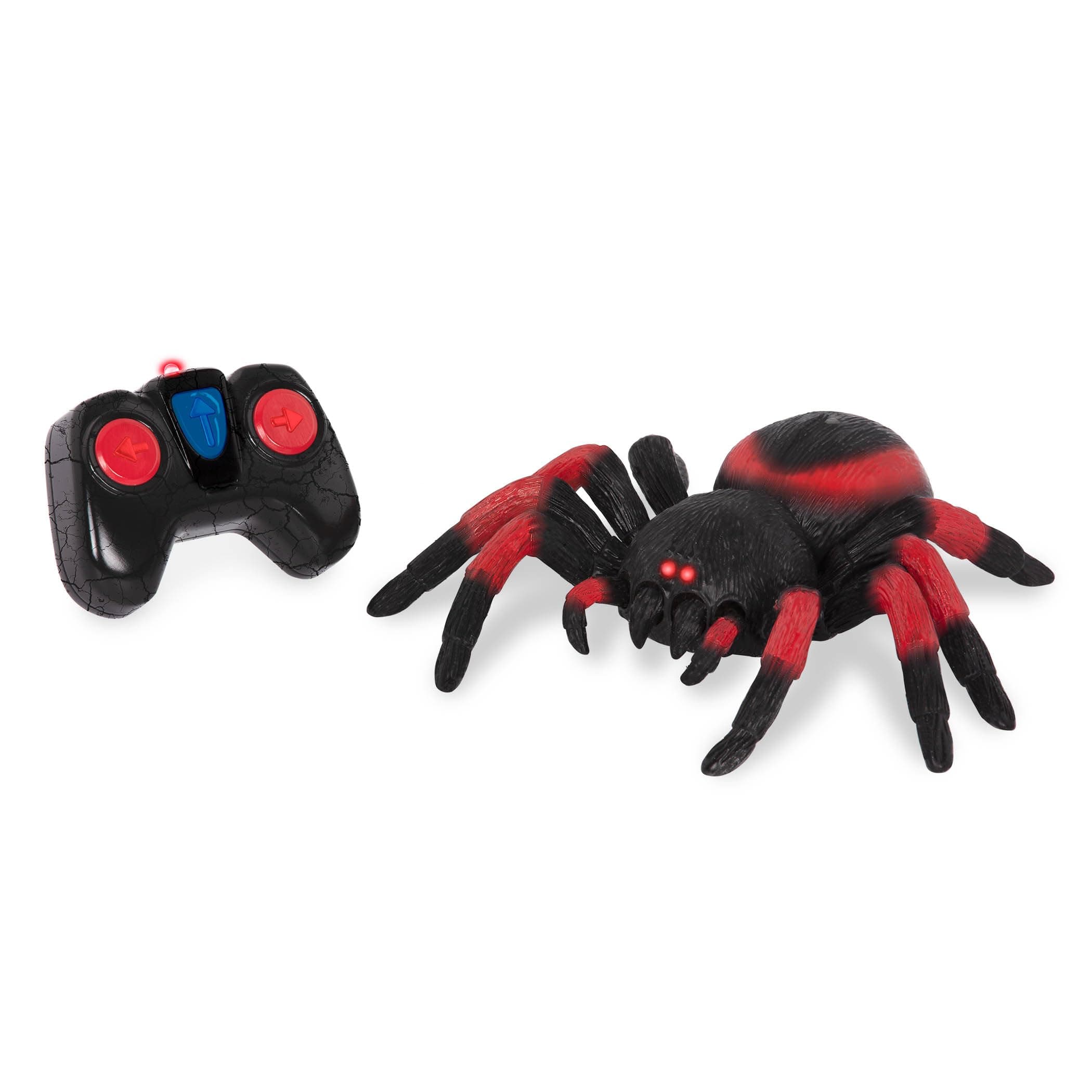 Terra by Battat remote controlled spider red - RC tarantula with glowing LED eyes and remote control - tarantula toy from 6 years