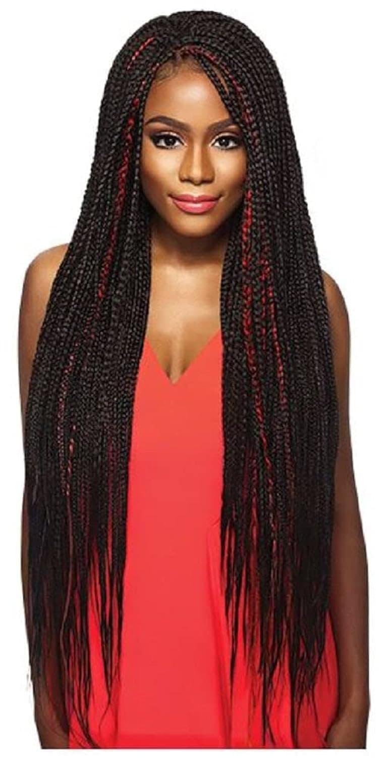 Outre (1B Off Black) - X-Pression Pre-Stretched 6X ULTRA BRAID 52 (1B Off Black)