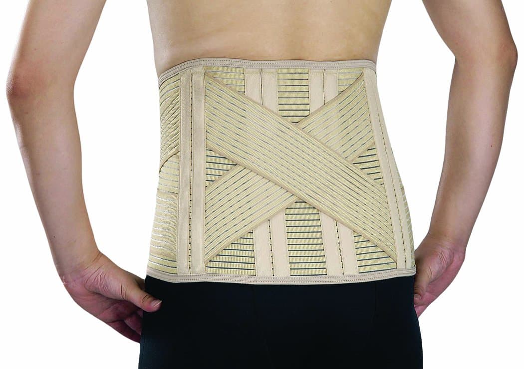 Dynamix Ortho Abdominal Lumbar Velcro Free 11-inch Back Support with 8 Stays Extra Extra Large