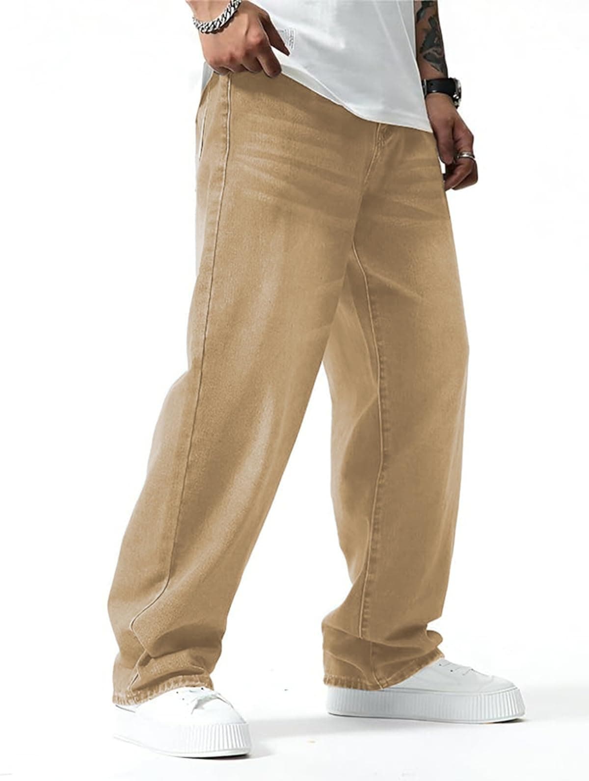 Ben MartinMen's Loose Mid Rise Jeans