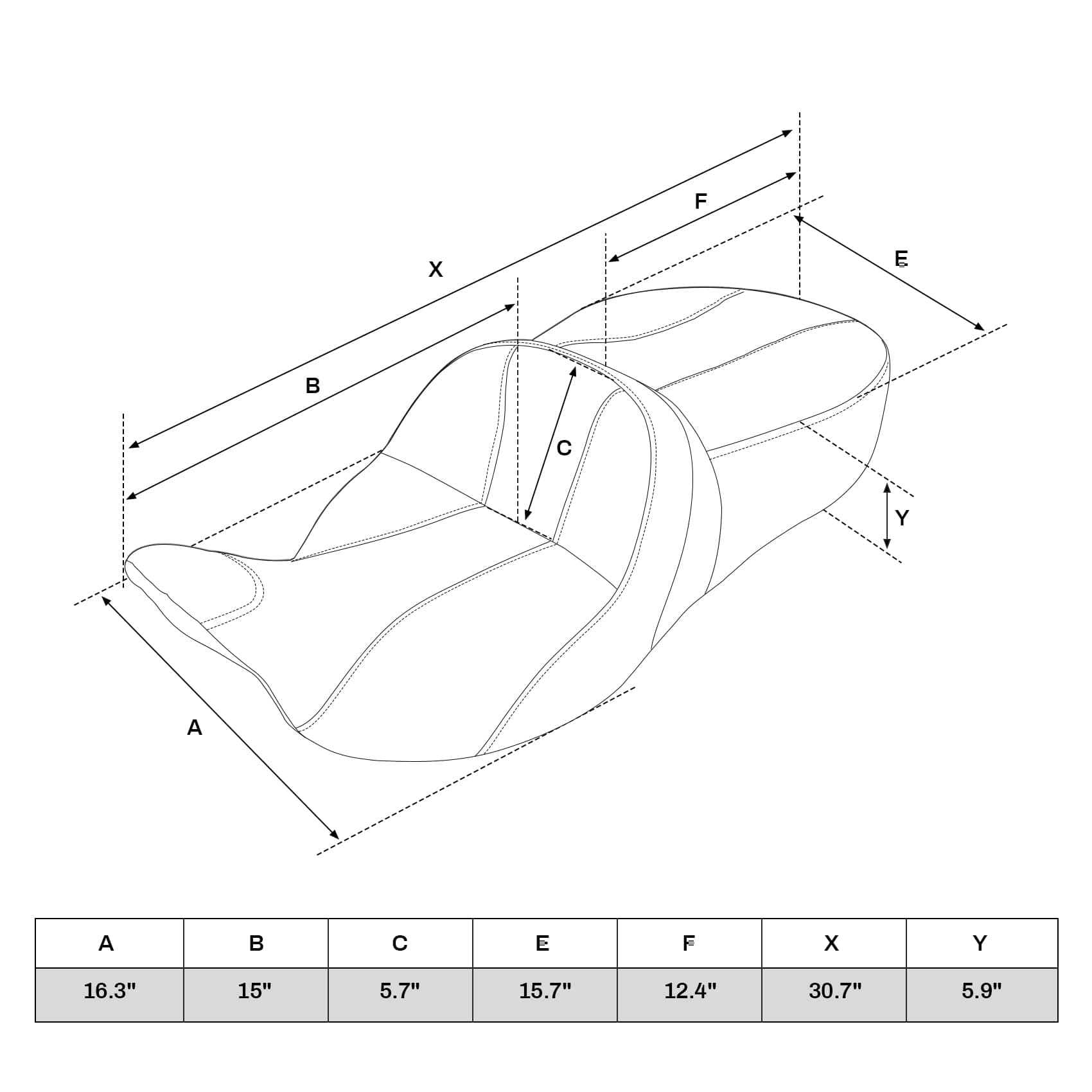 C.C. RIDER Driver Leather Passenger Seat - Fat Diamond 2-Up Gel Touring Seat Fit for Harley Touring Road King Street Glide Road Glide Electra Glide 2009-2023, Gray Brown Lattice