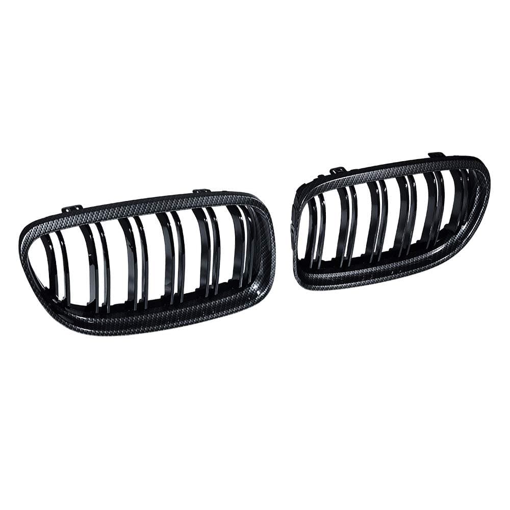 Left Right Front Kidney Grille Compatible with BMW 2009-2011 E90 E91 323i 325i 328i 330i 335i LCI