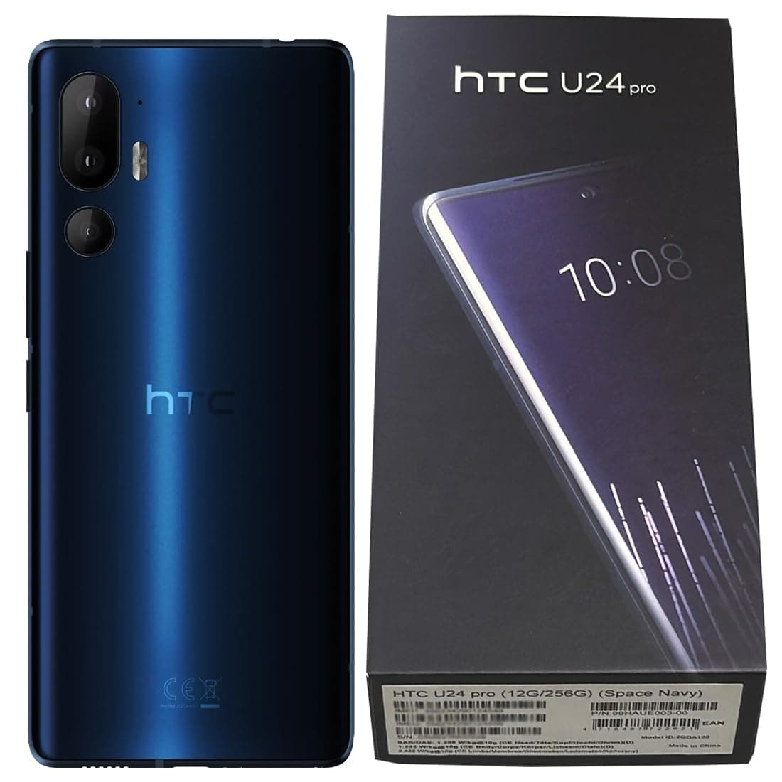 HTC U24 Pro 5G (Space Navy) 256GB + 12GB RAM SIM-free Unlocked Android 14 Smartphone